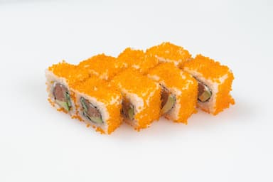 Uro maki wasabi Kalifornija losos